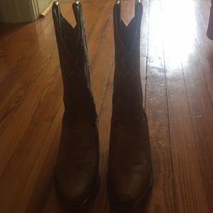 Cowboy boots, worn once